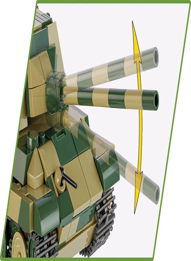 COBI Historical Collection Panzerjager Tiger Ausf. B Jagdtiger Tank - Image 5